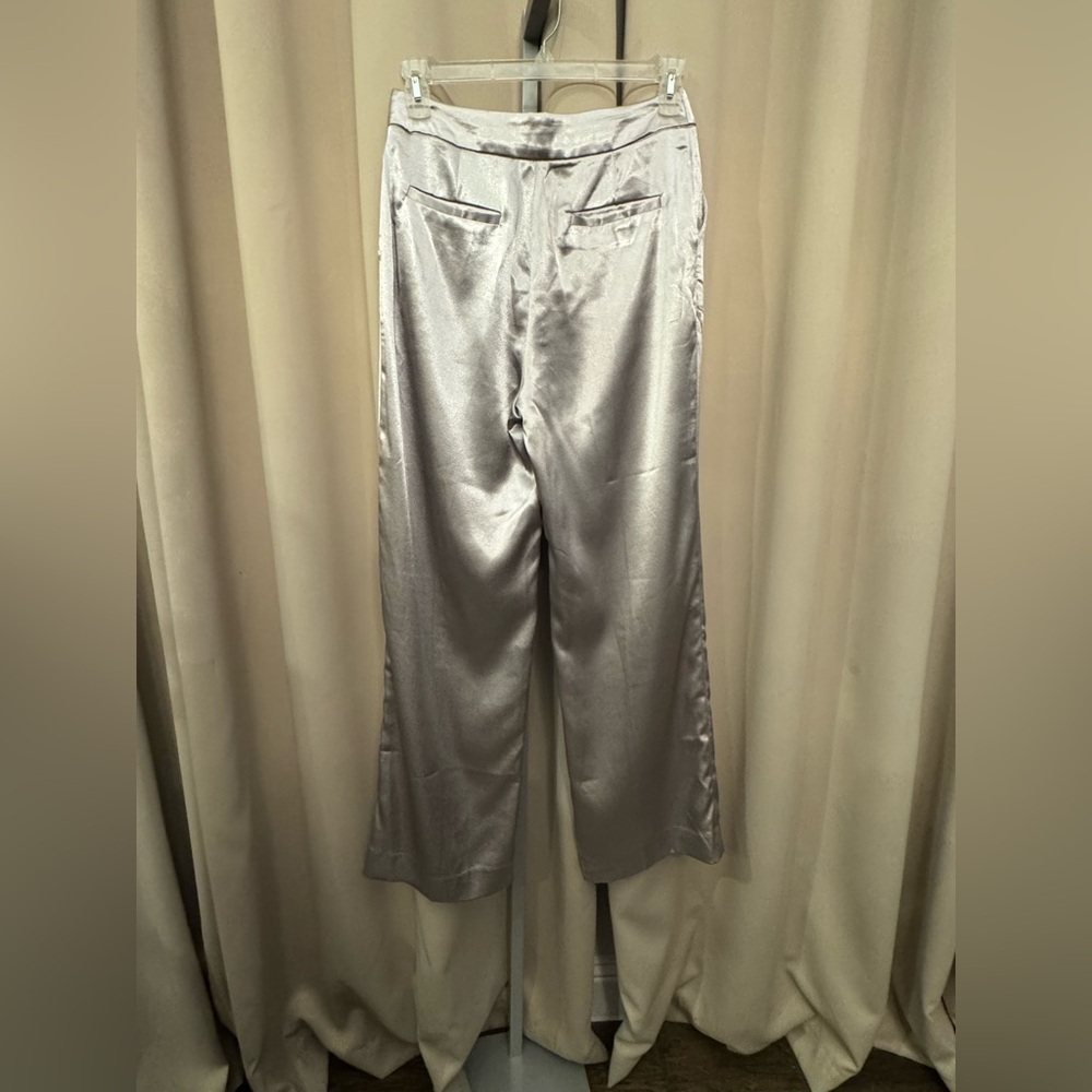 House of CB Silver Wide Leg Pants - Picture 4 of 6
